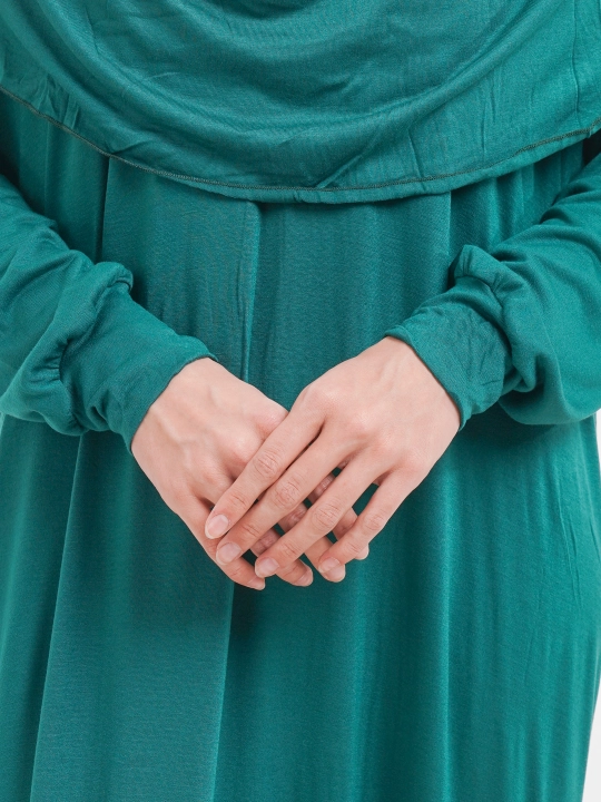 Ayollar sovg'a to'plami - Namoz kiyim, Tasbih, Jo'ynamoz (gilam), Misvok