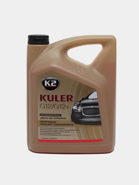 Antifriz0 sovutish suyuqligi, kontsentrat, К2 KULER KONC RED G12/G12+, 5 litr