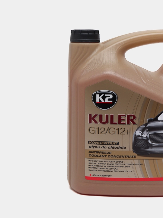 Antifriz0 sovutish suyuqligi, kontsentrat, К2 KULER KONC RED G12/G12+, 5 litr