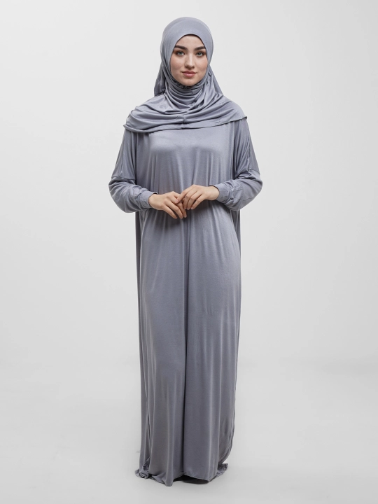 Ayollar sovg'a to'plami - Namoz kiyim, Tasbih, Jo'ynamoz (gilam), Misvok