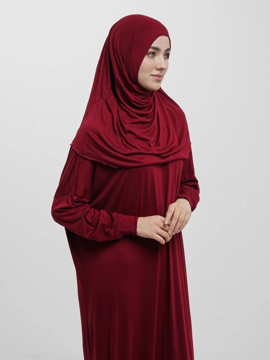 Ayollar sovg'a to'plami - Namoz kiyim, Tasbih, Jo'ynamoz (gilam), Misvok
