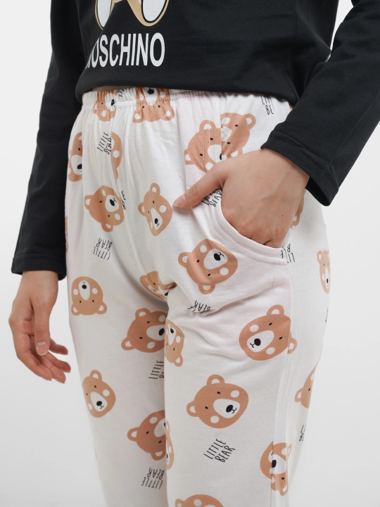 Ayollar pijamasi, 100% paxta