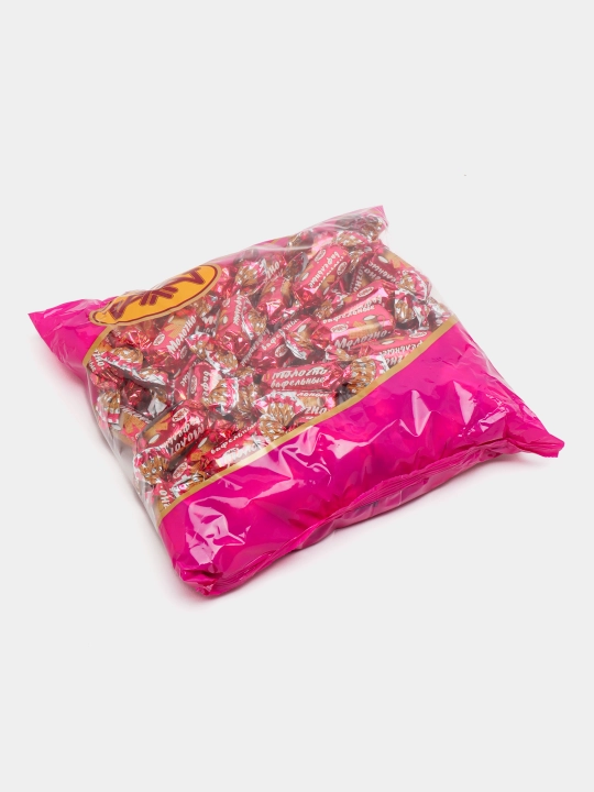 Raxat konfetlari, sutli vaflili nachinka bilan, 1 kg