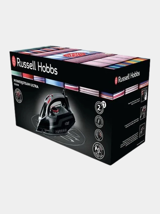 Утюг Russell Hobbs 20630-56 Power Steam Ultra, ультра гладкая, керамическая подошва
