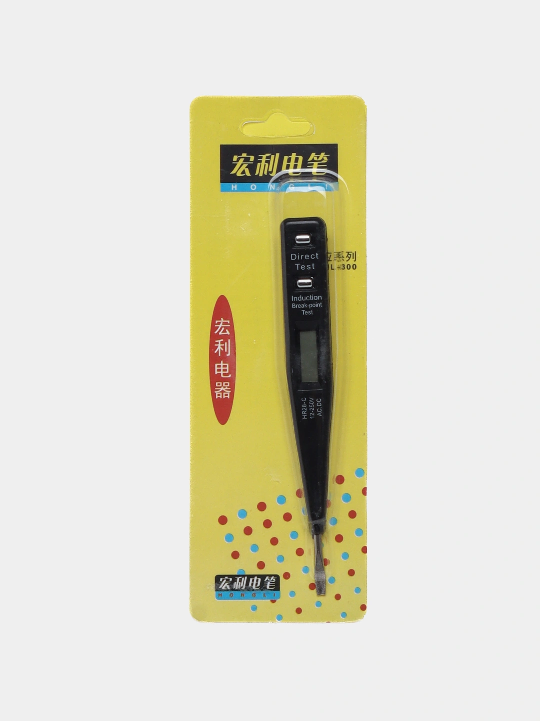 Тестер напряжения цифровой 12-250v купить по низким ценам в интернет ...