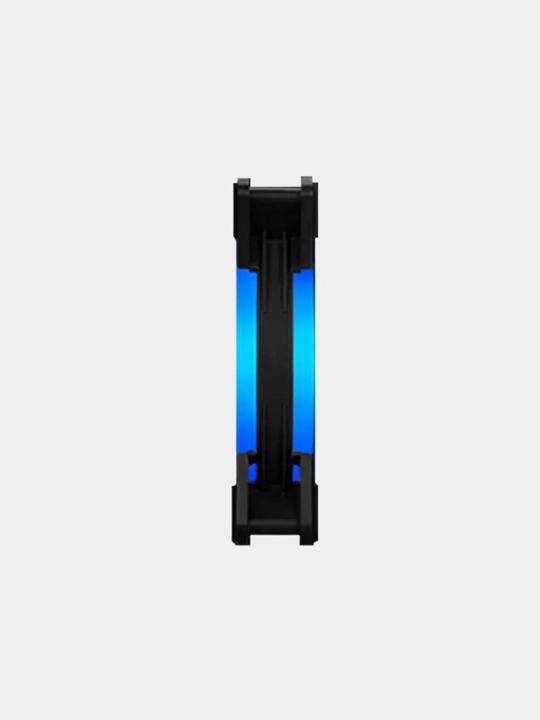 Kompyuter sovutish ventilyatori, 120 mm, yuqori havo oqimi, RPM, 12V, DC. LED yorug'lik bilan
