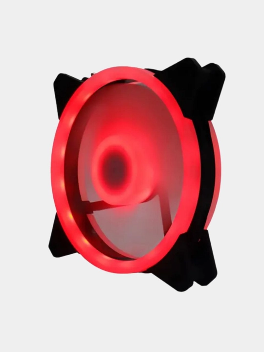 Kompyuter sovutish ventilyatori, 120 mm, yuqori havo oqimi, RPM, 12V, DC. LED yorug'lik bilan