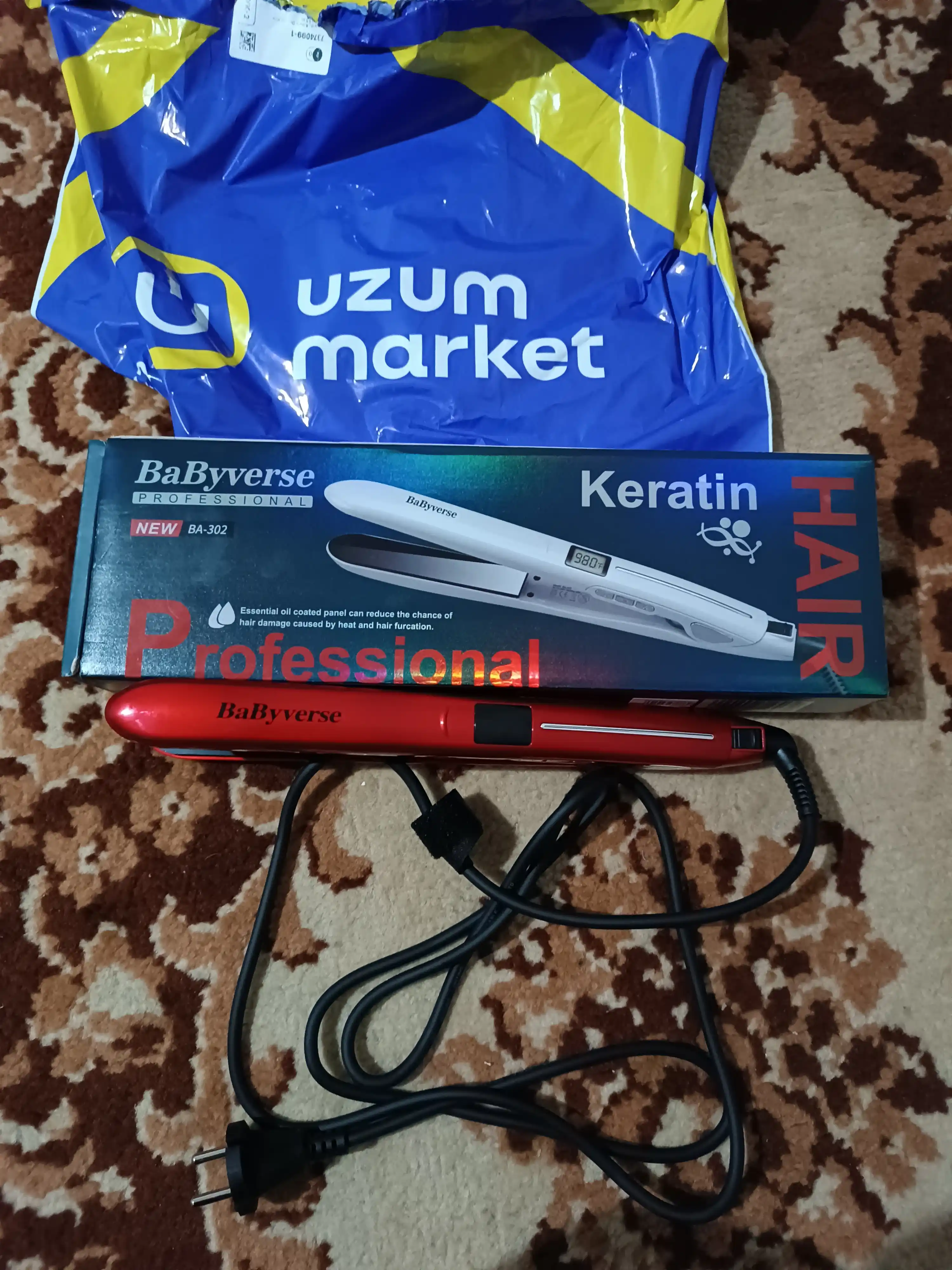 Professional soch tekislagich – uy va salon uchun mos