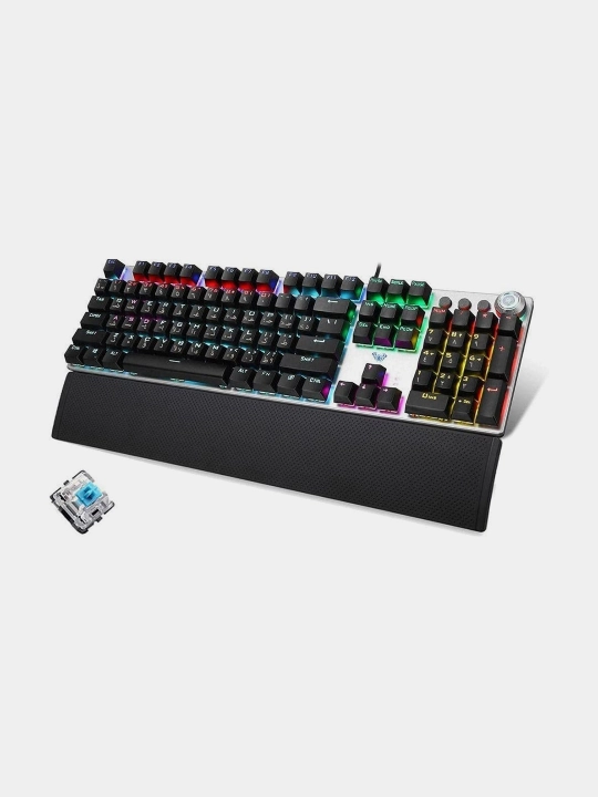 Клавиатура механическая с подсветкой Aula F2088 USB