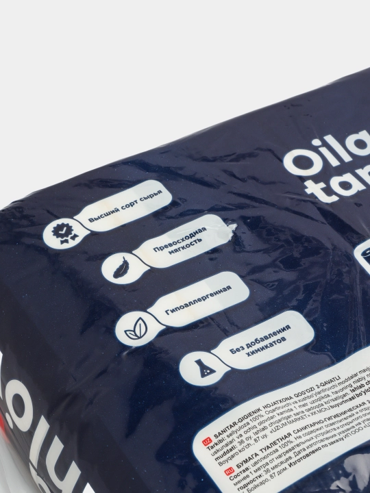 Туалетная бумага Oila tanlovi, 2 слоя, 6 шт