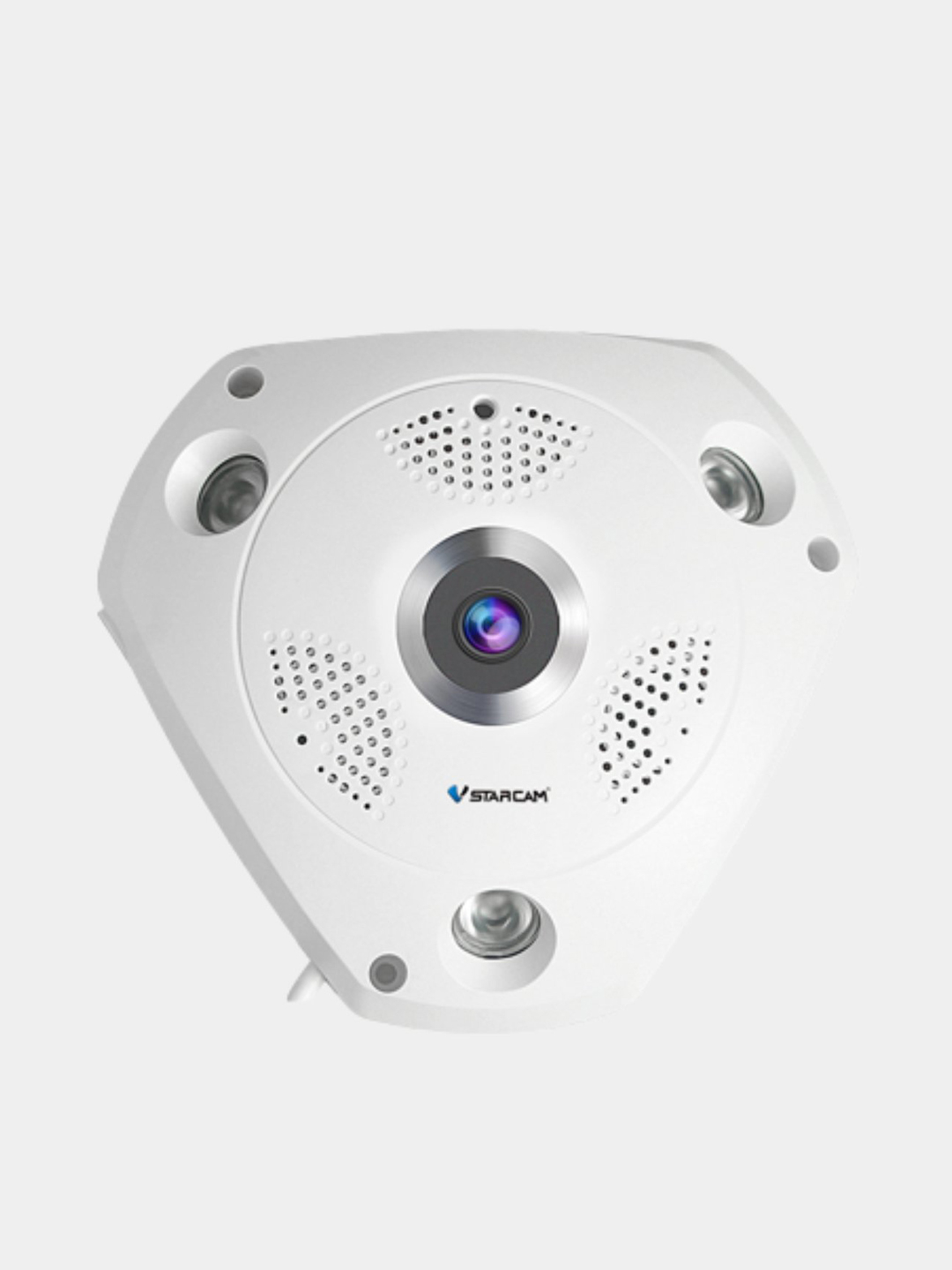 Камера WiFi Vstarcam C61S, 3MP супер панарамная FuII HD качество,  видео+аудио, 360-градус купить по низким ценам в интернет-магазине Uzum  (651736)