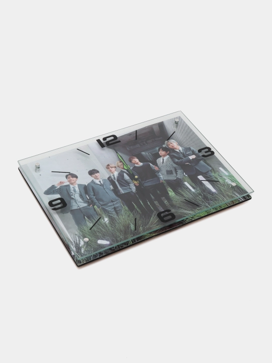 Noyob devor soati "BTS" to'rtburchak - 