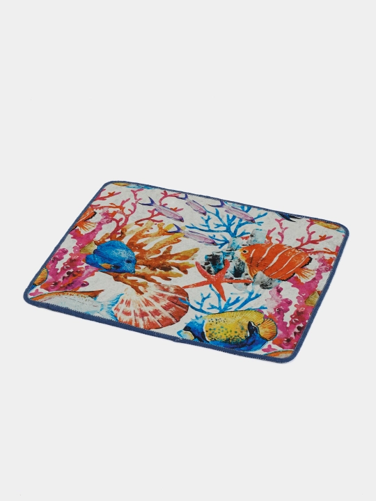 Комплект ковриков в ванную комнату, 60 * 100, 50 * 60 см