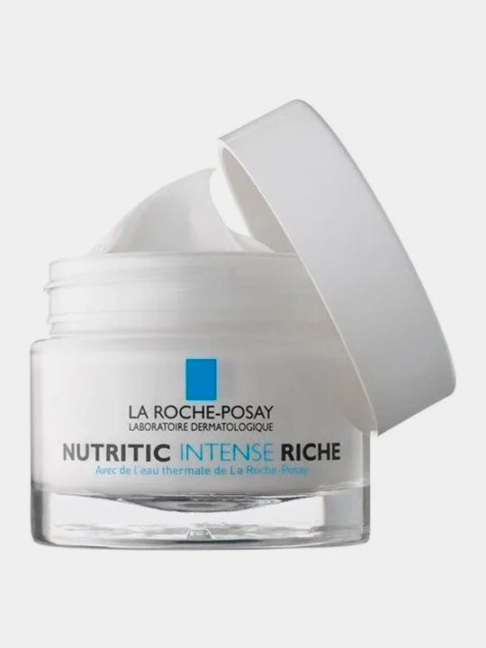 Oziqlantiruvchi krem, LA ROCHE-POSAY NUTRITIC INTENSE RICHE, quruq va juda quruq terini chuqur tiklash uchun, 50 ml