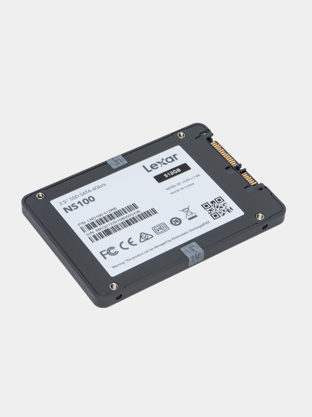 SSD SATA 128ГБ, 256ГБ, 512ГБ, 1ТБ Lexar NS100 6Гб/с твердотельный ...