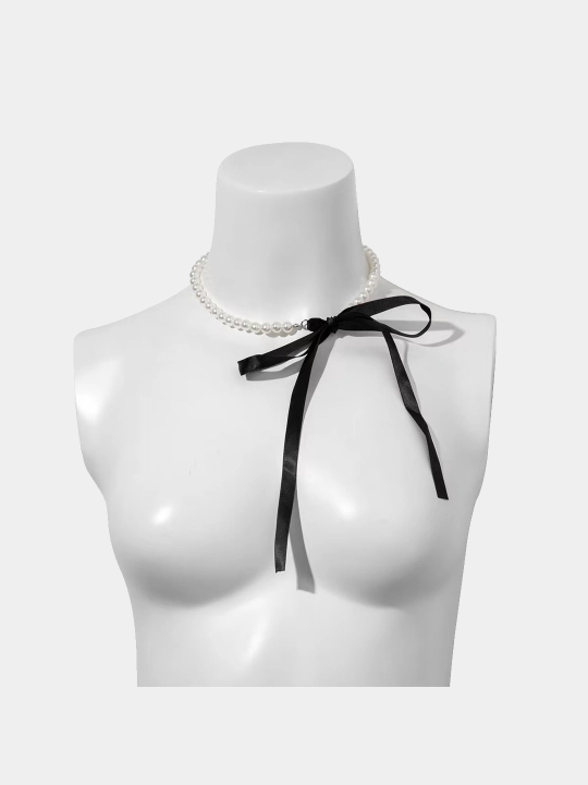 Ayollar choker marvarid marjonlari