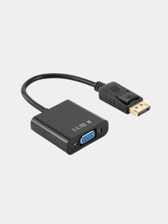Adapter perexodnik DisplayPort-VGA, 1080p DP-VGA