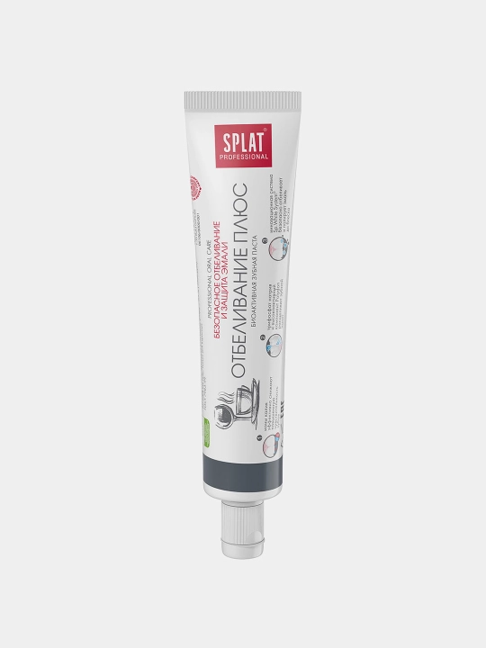 Splat Professional tish pastasi, oqartiruvchi plyus, 40 ml - 