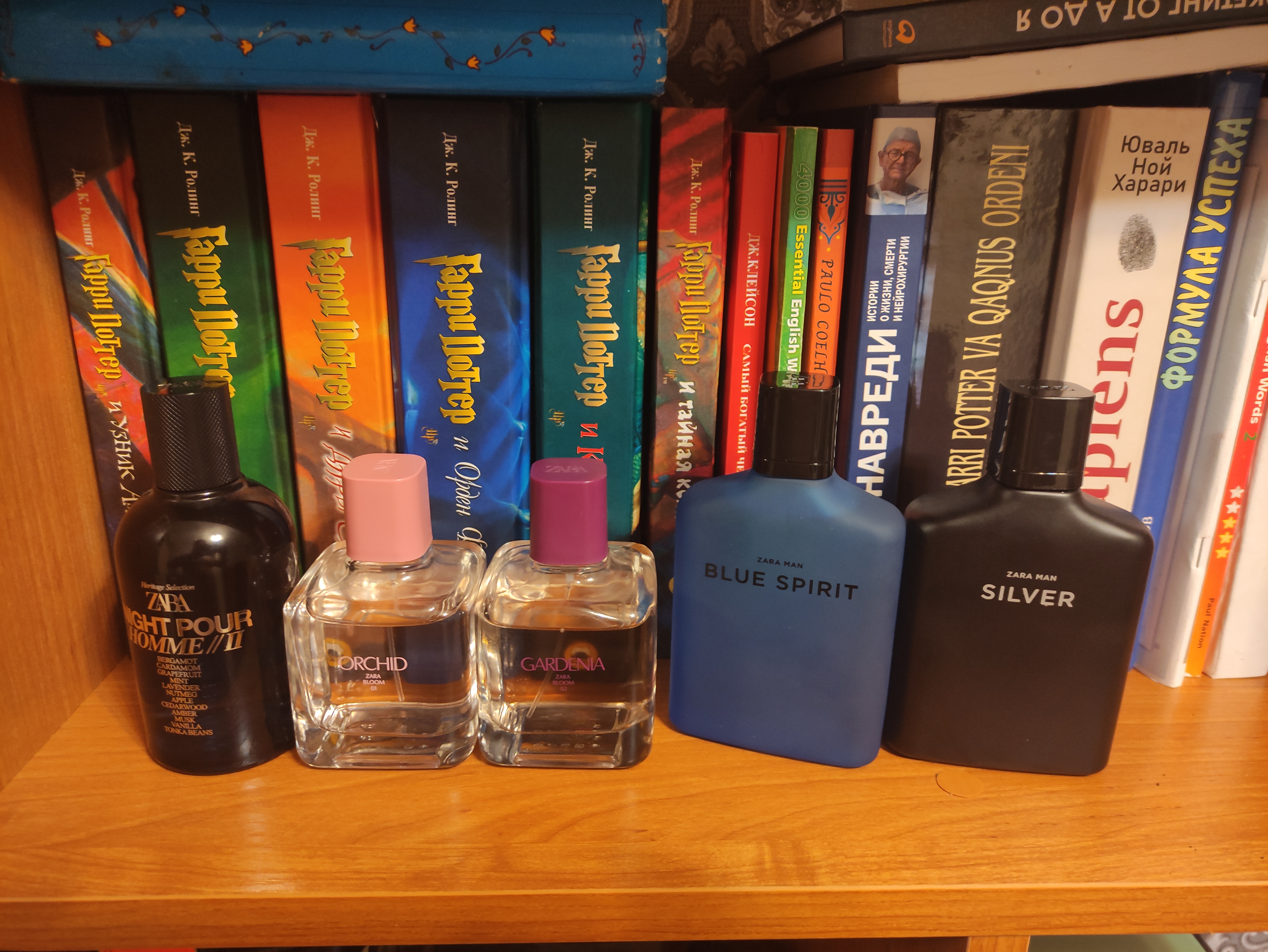 Туалетная вода для мужчин ZARA Silver 100 мл + Blue Spirit, 100 мл