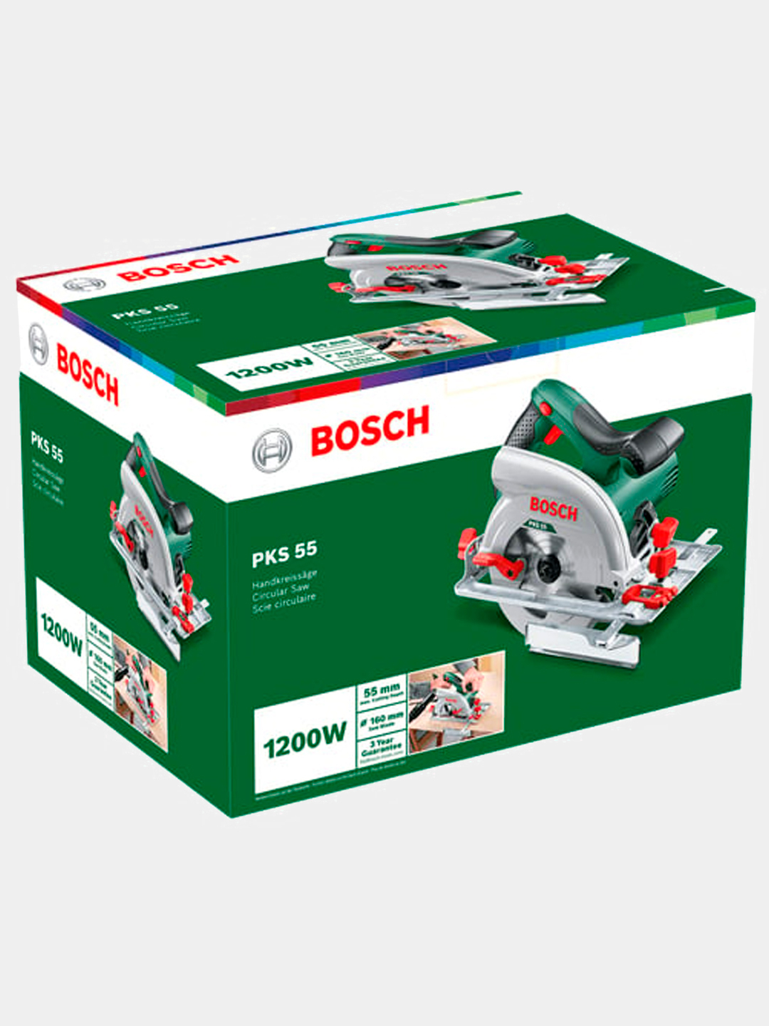 Циркулярная пила pks 55. Bosch PKS 55.