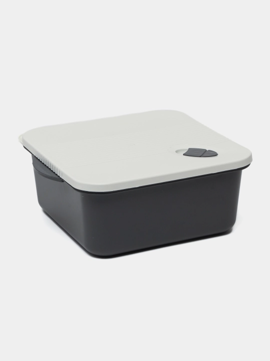 Пластиковая квадратный горшок BELLA 2750 МЛ BG-459 - 