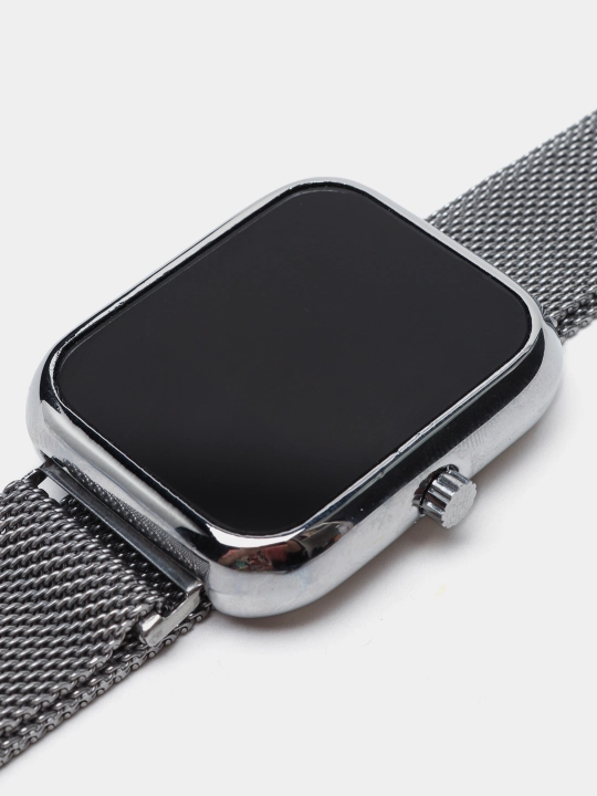 Led watch, Elektron qo'l soati, Magnitli tasma, Sovg'a qutisida, Ayollar va Erkaklar uchun