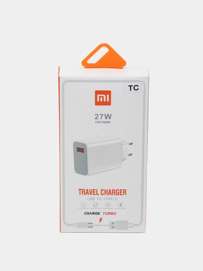 Зарядное устройство MI Travel Charger 27W Turbo USB - TYPE-C - 