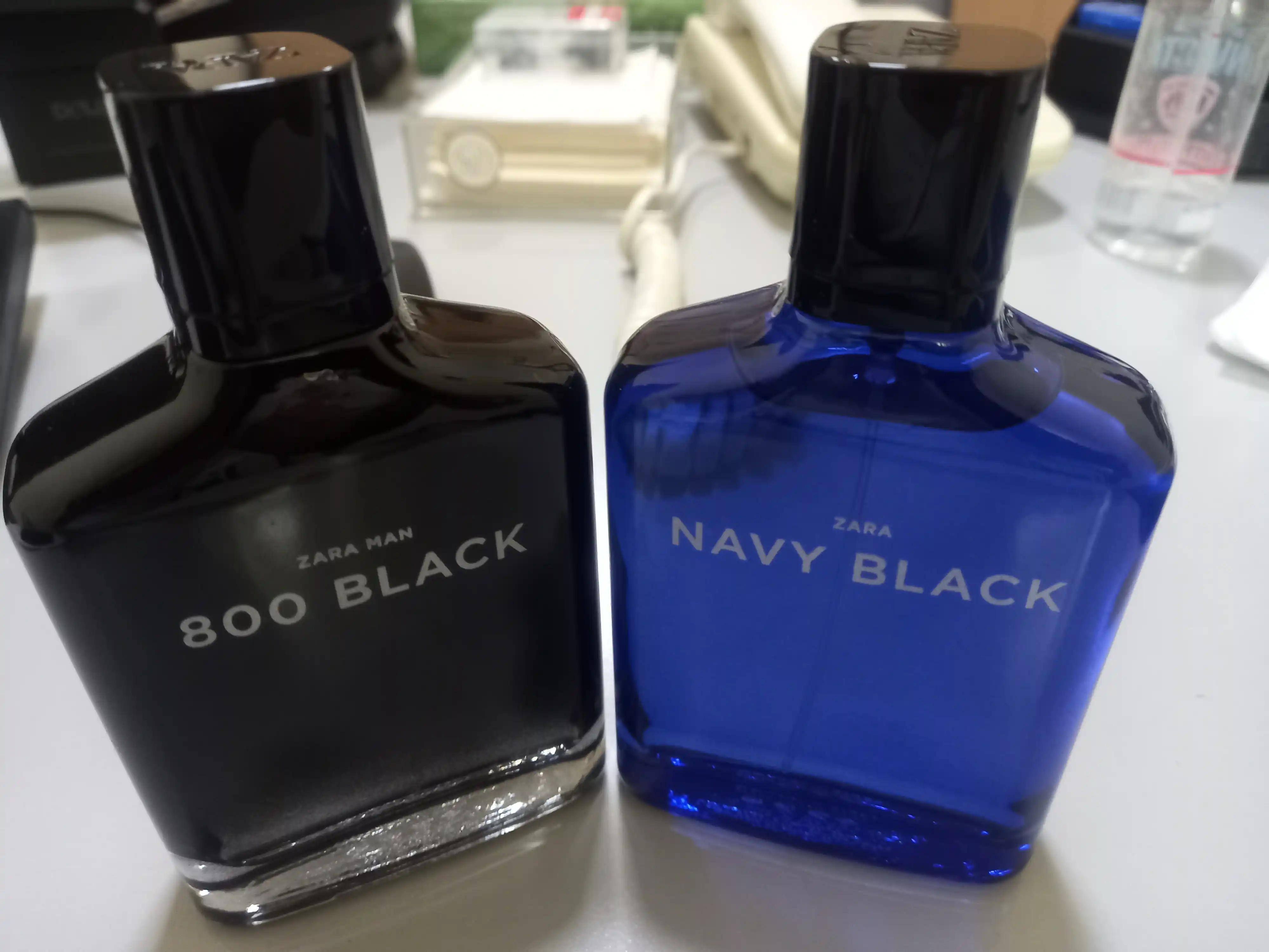 Туалетная вода для мужчин ZARA 800 Black 100 мл + Navy Black 100 мл