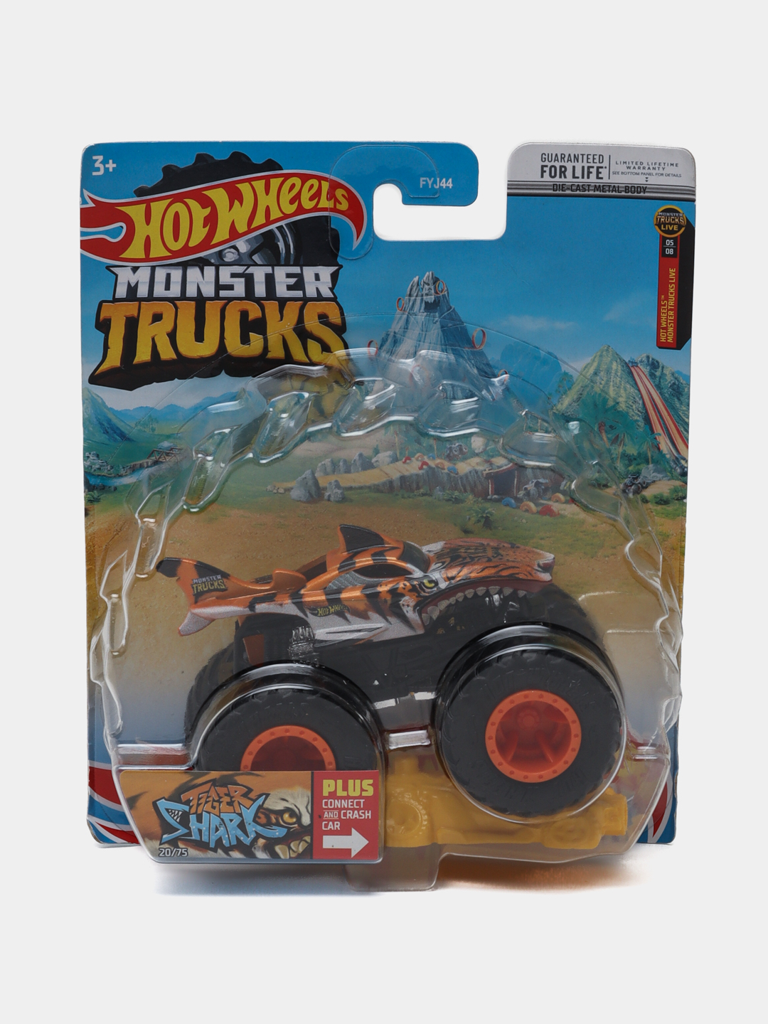 Машинка Mattel Hot Wheels Monster Trucks купить по низким ценам в  интернет-магазине Uzum (715396)