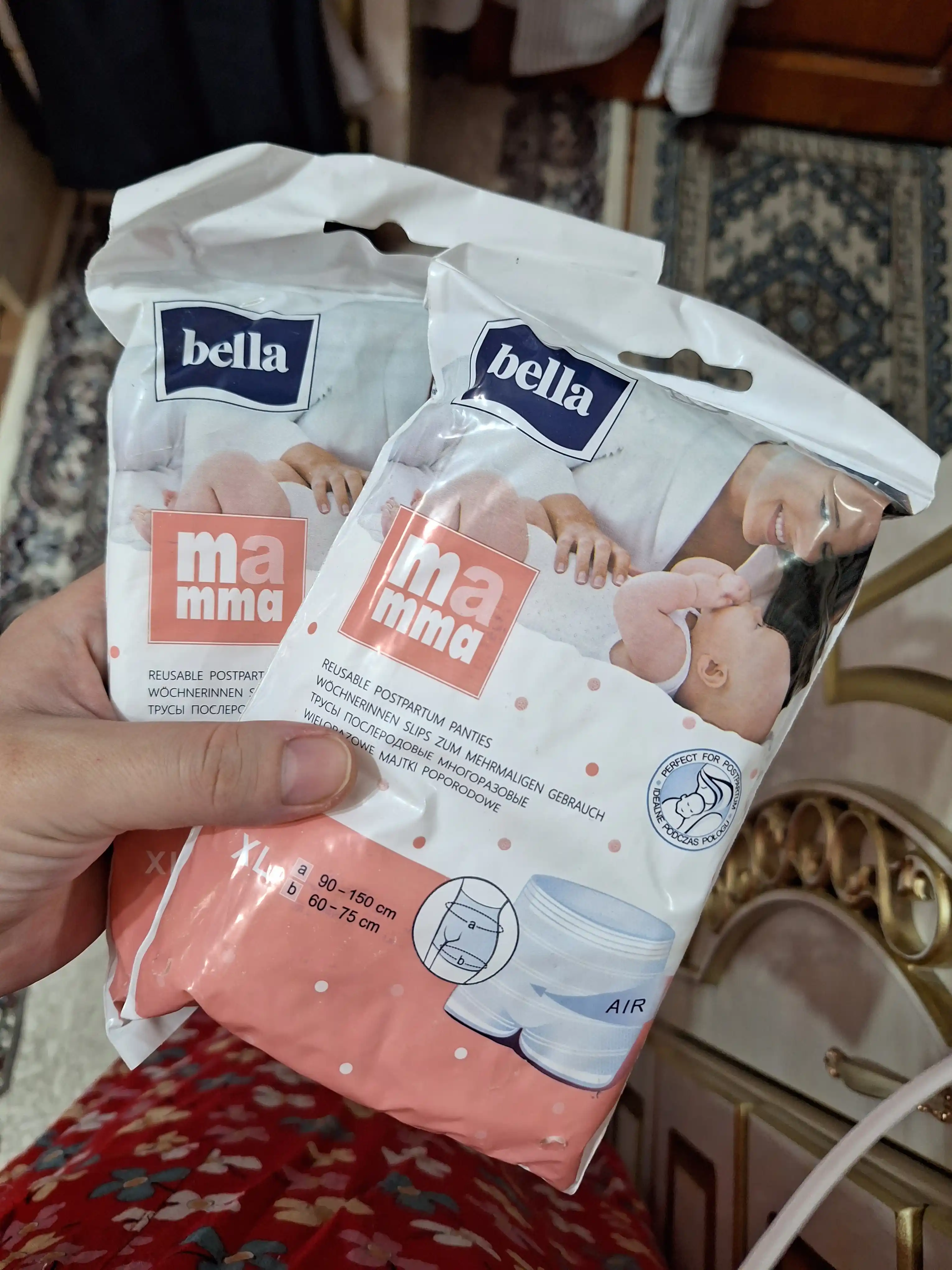 Фиксатор для прокладок Bella Mamma, размер M/L, 2 шт