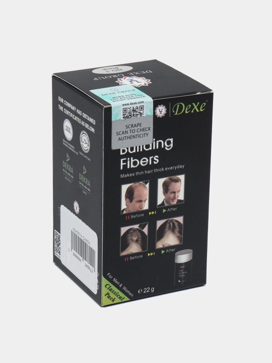 Средство против выпадения волос и загуститель для волос Caboki Dexe Hair Building Fibers