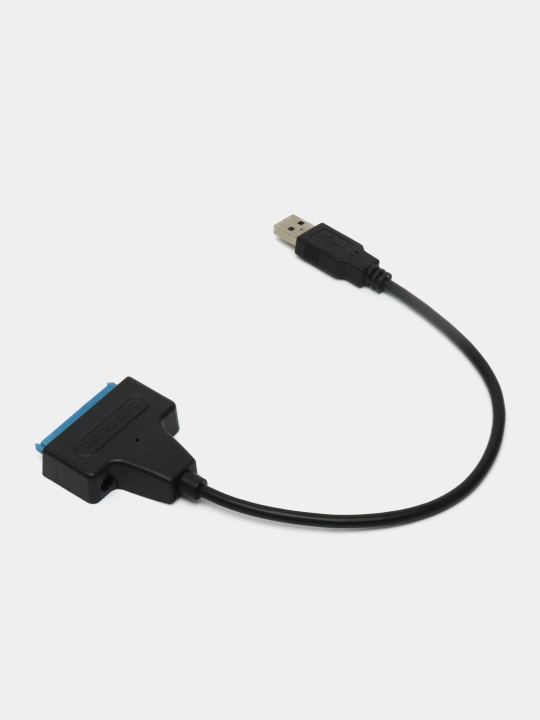 USB SATA adapteri, SATA - SSD HDD 2.5" qattiq diskni ulash uchun USB 3.0
