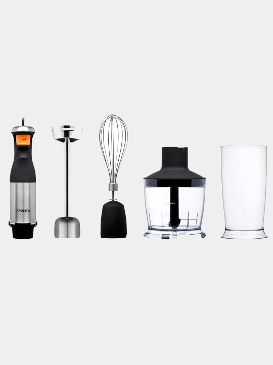 Ardesto HBK-1601BR elektr blenderi, 900 Vt, stakan 600 ml, ko‘pirtirish,maydalash, 5 rejim
