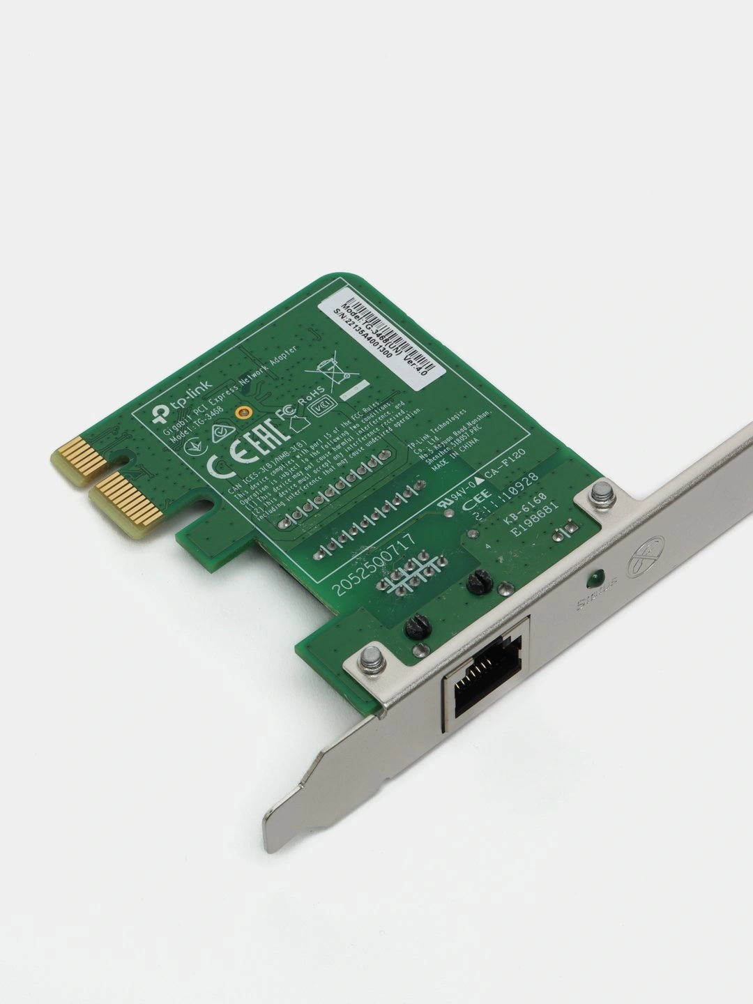 Tarmoq adapteri 1Gbit TP-Link TG-3468 PCIE kompyuter uchun Ethernet ...
