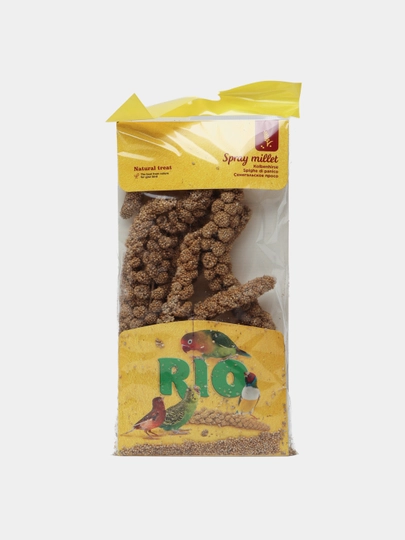 Сенегальское просо в колосьях, чумиза Rio, 100 г