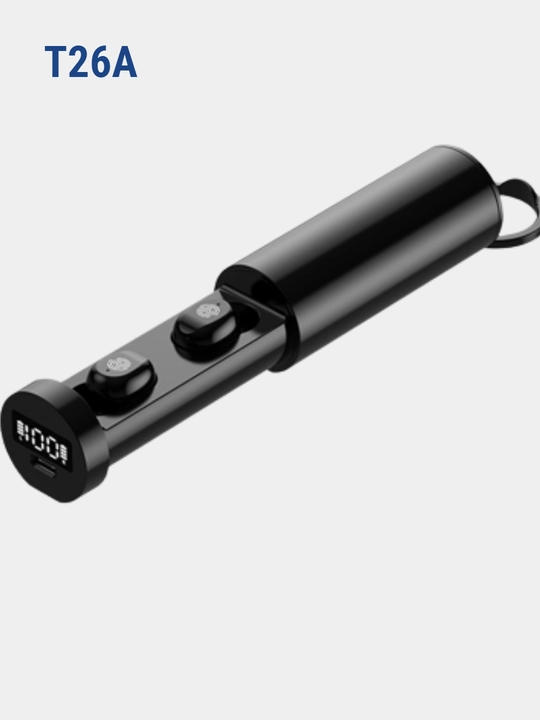 Simsiz quloqchinlar T26A/B, iPhone va Android uchun, sensorli