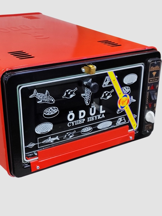 ODUL-1010 mini pechka elektr duxovkasi, 36 litr, 3 yillik bepul kafolat