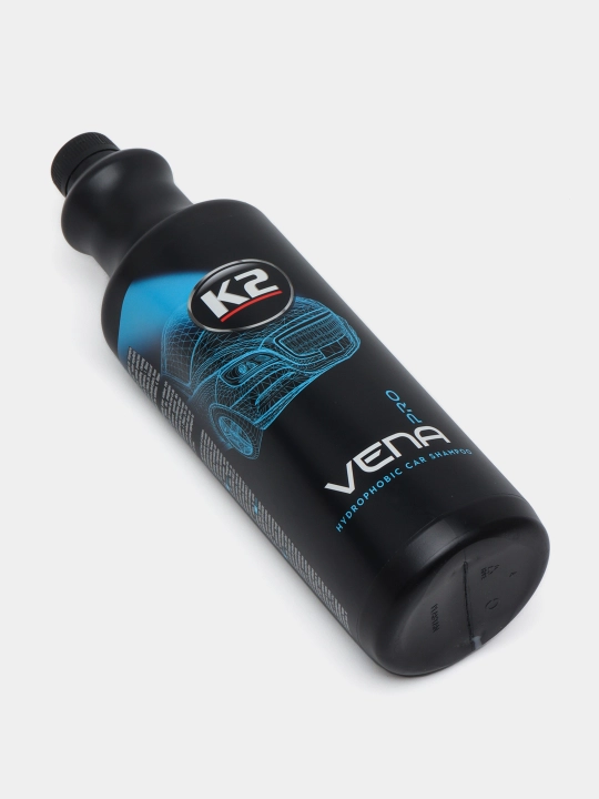 Nanokeramik avtoshampun, hidrofobik, changga qarshi, o'ta porloq, K2 VENA PRO 1 litr