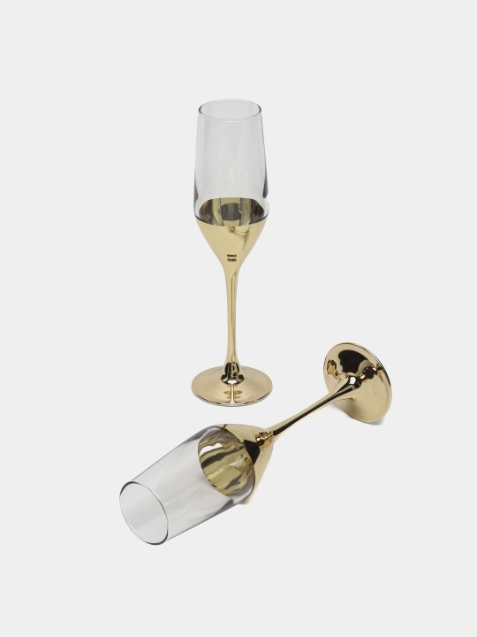 Набор бокалов Luminarc Electric Gold P9301, 160 мл, 4 штуки