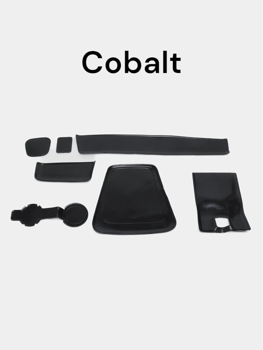 Коврики резиновые, вставки торпеды для Сobalt, Spark, Damas, Gentra/Lacetti - 