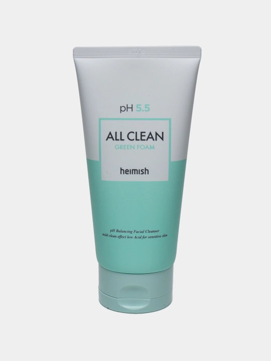 Гель для умывания для чувствительной кожи Heimish pH 5.5 All Clean Green, 150 мл - 