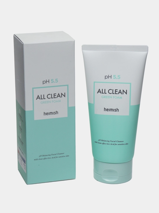 Гель для умывания для чувствительной кожи Heimish pH 5.5 All Clean Green, 150 мл