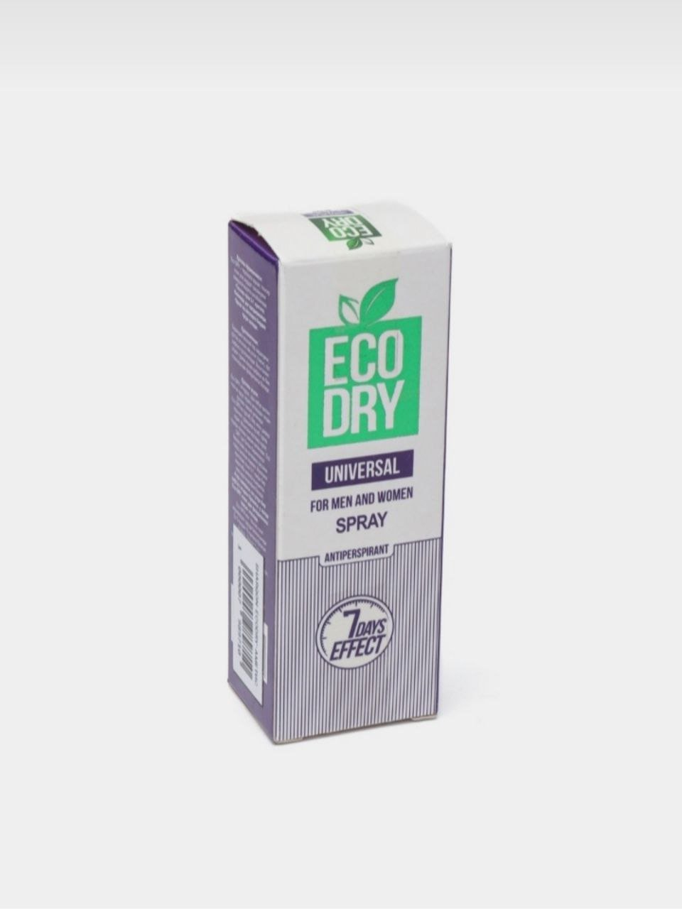 Антиперспирант спрей Eco Dry Universal, эффективен от высокого ...