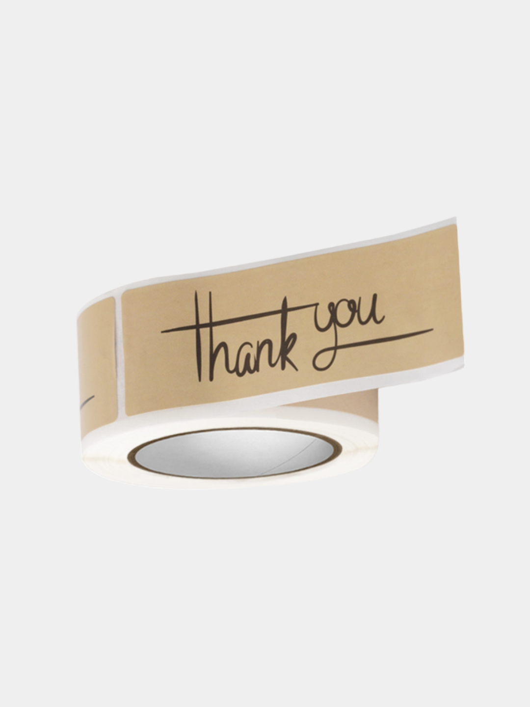 Stikerlar to'plami "Thank you" so'zlari bilan, uzun