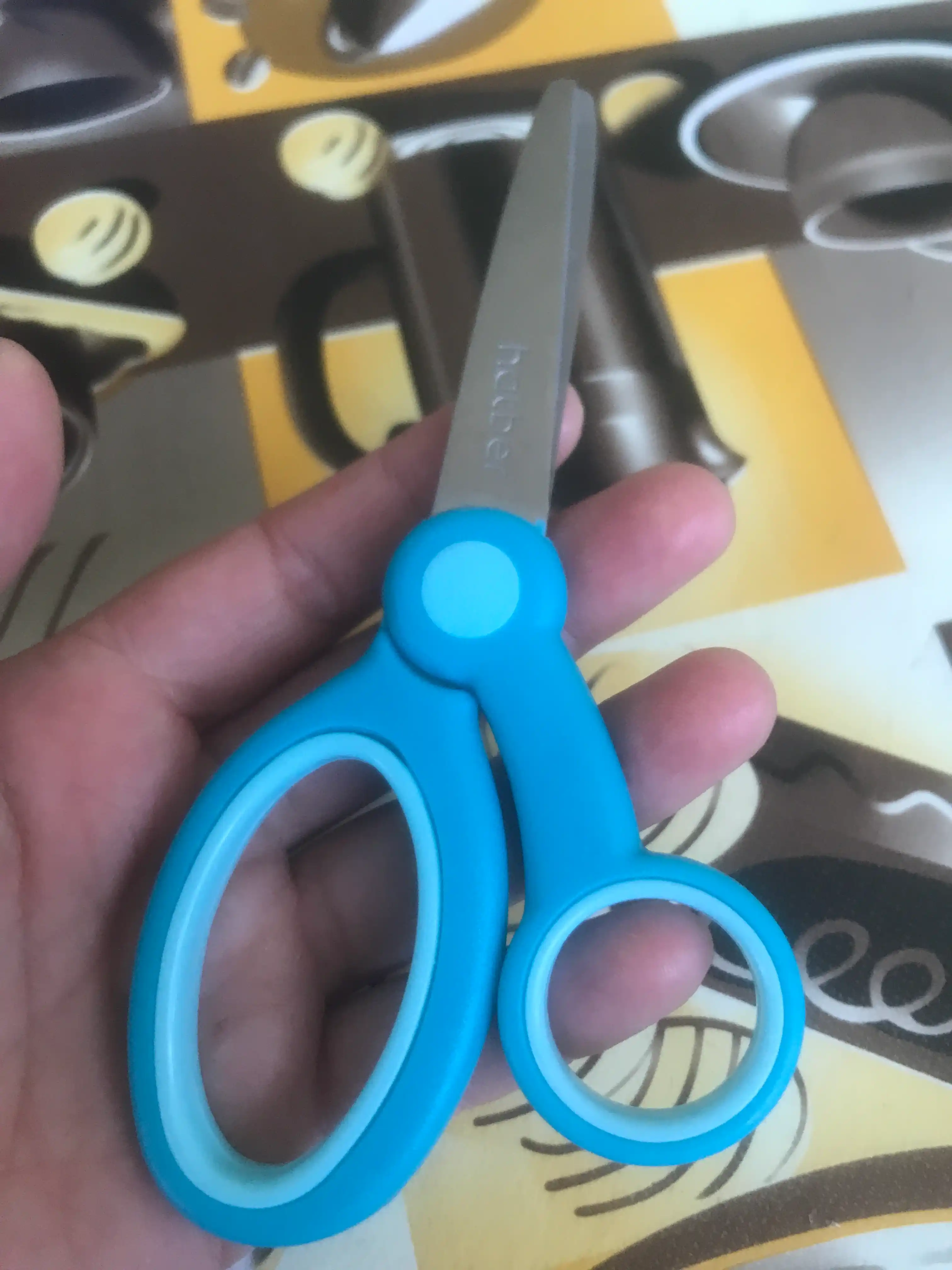 Ножницы детские Hatber CS 072034 Прогулка, 13.5 см  q0000018859