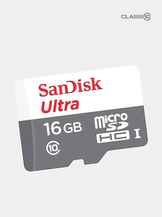 Карта SanDisk Ultra microSD 16 гб
