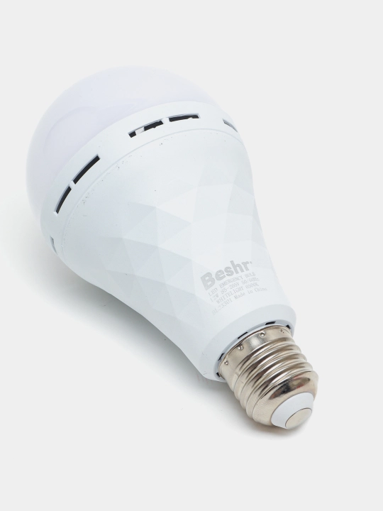Beshr Led лампа с аккумулятором, 12 W, 6500К, 3+ работает на одной зарядке, с крючком