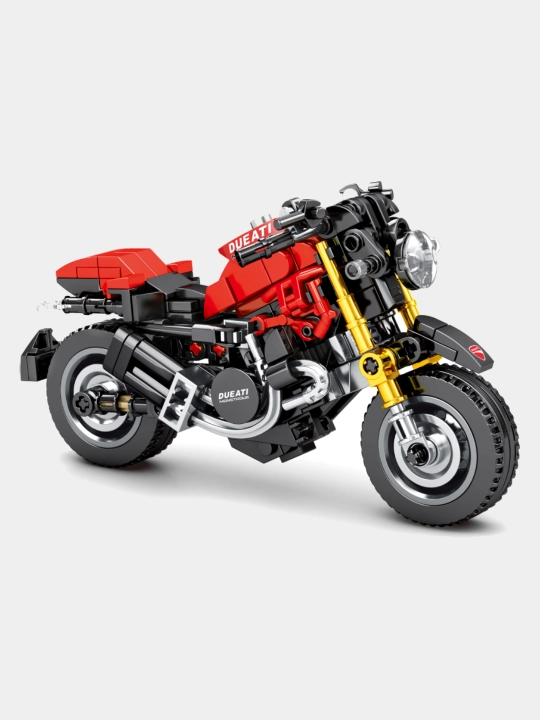 Motorcycle Technique Red konstruktor to'plami