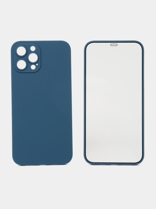 Ультратонкий чехол WINBO, Devia 2 в 1 для iPhone 12 Pro Max, двусторонний, 360 градусов - 