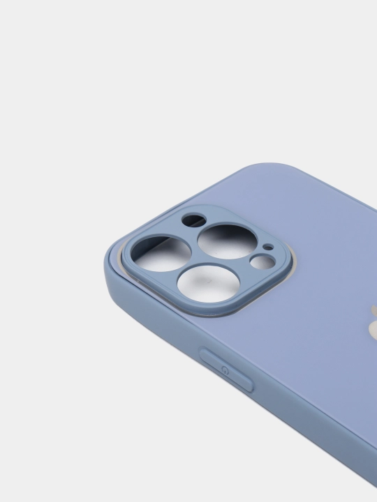 iPhone 11, 12, 13, 14, Pro va Pro Max uchun shishali bo'lgan g'ilof